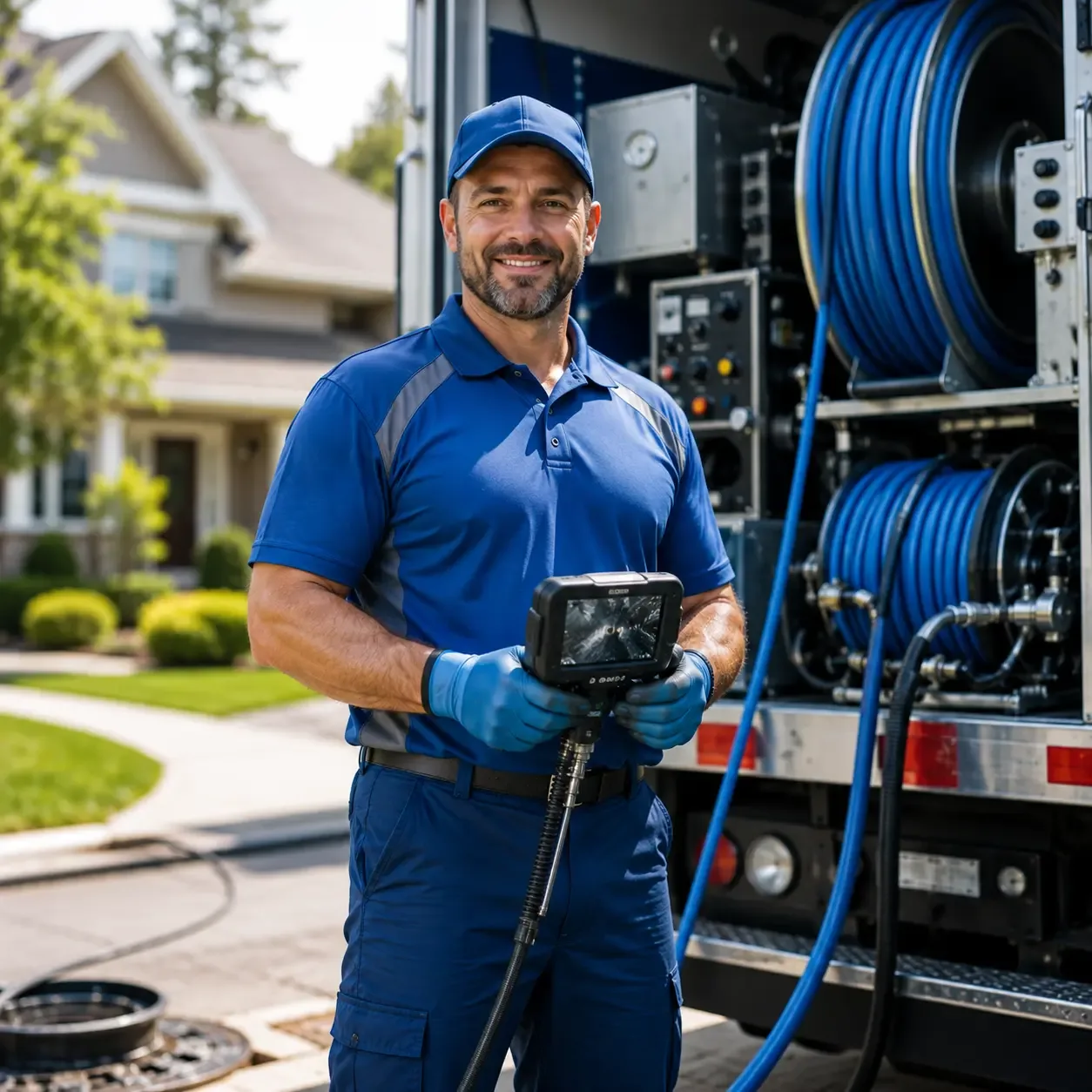 Local outdoor drain cleaning specialists in Center Line, MI